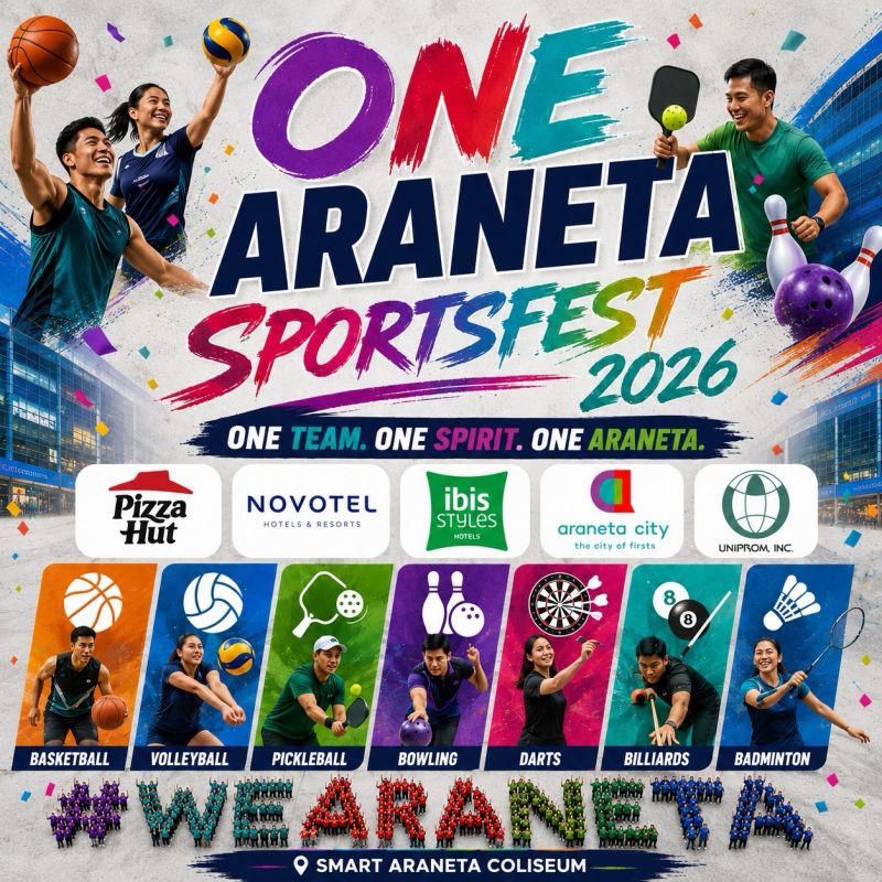 One Araneta Sportsfest 2026 event artwork