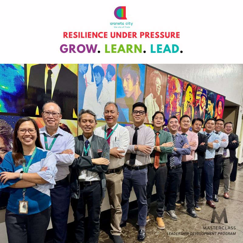 Araneta City leadership masterclass participants
